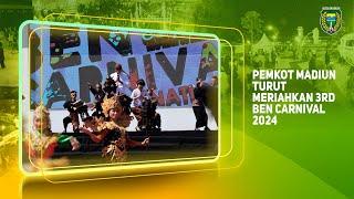 Pemkot Madiun Turut Meriahkan 3rd BEN Carnival 2024