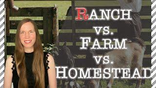 RANCH vs. FARM vs. HOMESTEAD: 5 Differences You Must Know