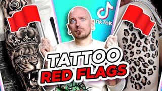 TIKTOK TATTOO RED FLAGS | Tattoo Critiques | Pony Lawson