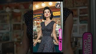 Brunette rockabilly ladies dress Vol.1 VIDEO SLIDESHOW #rockabilly #brunetterockabilly #ginger