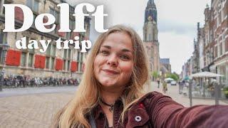 A day visiting Delft | Netherlands travel vlog 