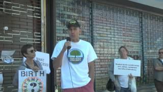 Adoptee Rights Protest, Brooklyn Office of Assembly Member Helene Weinstein