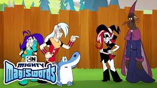 Witch Way VS the Warriors | Mighty Magiswords | Cartoon Network
