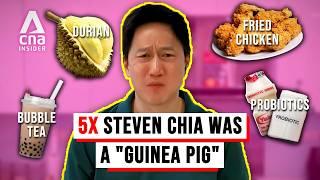 5 Craziest Diet Challenges By Steven Chia For Talking Point | CNA Insider Marathon