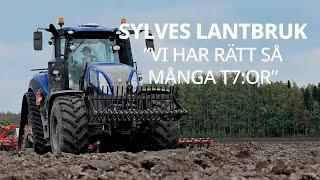 Sylves Lantbruk | New Holland rakt igenom | T.7070, T7.225, T7.270, T7.315, T8.410, CX8.90, LM7.42.