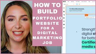 How To Build a Portfolio Website To Get Digital Marketing Job