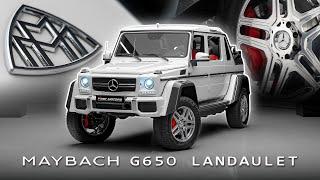 Rarest SUV Ever? Maybach G650 Landaulet ONLY 99 made!!