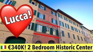 Historic Lucca Apt Elegance Near Lucca's Amphitheater Piazza Just €340K