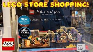 LEGO Store Shopping Vlog to Buy FRIENDS Apartments 10292 and first thoughts!