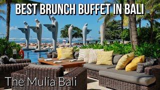 Sunday Brunch at The Mulia Bali 2022 | BEST BUFFET IN BALI