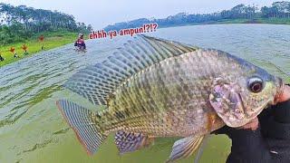 T3MB4K SAMPING‼️mancing ikan nila di waduk lahor malang