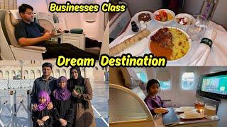 Going to Dream Destination | Business Class Experience of Saudi Airline ️