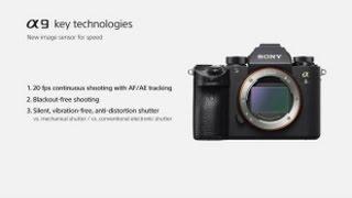 New image sensor - 35mm full-frame stacked CMOS sensor with integral memory | Alpha 9 | Sony | α