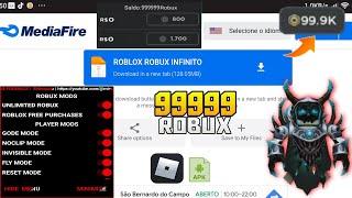 REAL ROBLOX APK MOD MENU ROBUX INFINITO 2024 ATUALIZADO