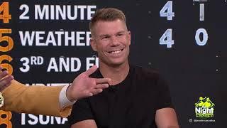 Dave Warner talks Pakistan and Virat Kohli on The Night Watchmen