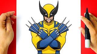 How to DRAW WOLVERINE