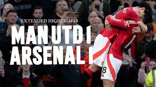 STUNNING Free-Kick  | Man Utd v Arsenal | Extended Highlights