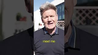Gordon Ramsay spit out my food.. 