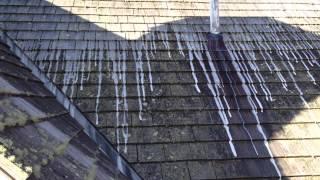 Cedar roof washing. roofcleaningma.com.