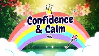 Sleep Meditation for Kids | CONFIDENCE & CALM 4in1 | Anxiety Aid for Children