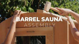 Barrel Sauna Assembly