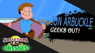 Smash Bros Lawl Odyssey Moveset - Jon Arbuckle (Garfield)