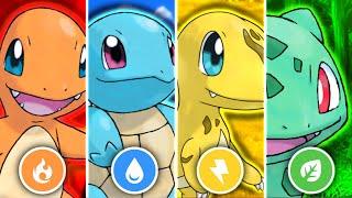 What if Every Pokemon Region had FOUR Starters? - Gen 1-4