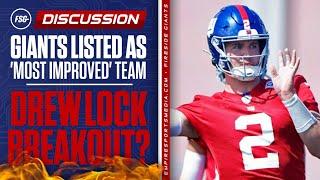 Giants listed as 'most improved' team | Drew Lock breakout?