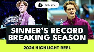 Sinner 2024 Highlight Reel: Jannik's Historic Year 