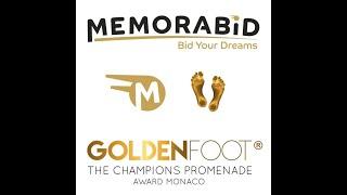 Memorabid is the official partner of the Golden Foot "Monaco Awards" 2024