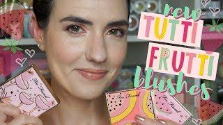 New Too Faced Tutti Frutti Fruit Cocktail Blush Duos | Swatches + Comparisons