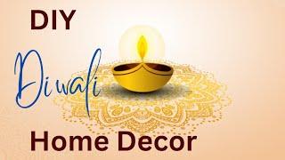 DIY Dewali Decorations| Dewali Collaboration #beginners #diy #dewalidecoration #homedecor #gems