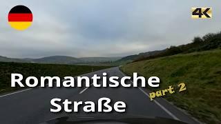 Driving the Romantische Straße from Niklashausen to Weikersheim | fall 2024 | 4K