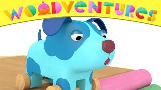 WOODVENTURES  Slide  Educational Cartoon Series for Preschoolers