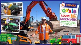 Big Machines for Toddlers | Diggers for Children | Educational Video For Kids