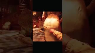 Spanking a BUSTY main BOSS for fun.  #shorts #residentevil #fun #games