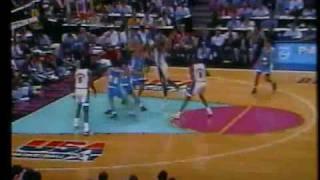 Michael Jordan '' Posterizes '' Argentina