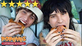 Trying Popeyes New "TRUFF" Sandwich