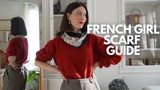 How to Tie and Wear a Scarf like a French Woman