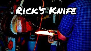 The Lala farm knife build Cut, shape, drill and heat treat