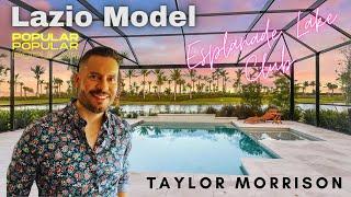 Taylor Morrison | Lazio Model | Esplanade Lake Club | Esplanade by the Islands [VLOG]