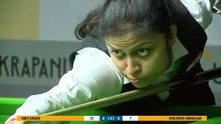 All India Womens Invitation Snooker Tournament | Table 1 |Amee Kamani vs Shreenidhi