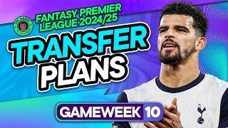 MY FIRST FPL GW10 TRANSFER PLANS!  Should we sell Haaland??? | Fantasy Premier League Tips 2024/25