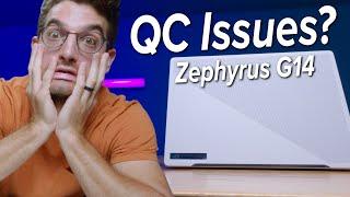 ASUS Quality Control Issue  Unboxing the 2023 Asus Zephyrus G14