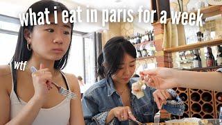 WHAT I EAT IN A WEEK IN PARIS!