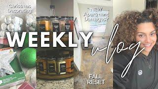 GETTING MY LIFE TOGETHER | fall reset vlog | tips for self care & organization