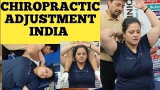 Chiropractic adjustment in India by Dr Ravinder Kumar #chiropracticadjustment #chiropractor