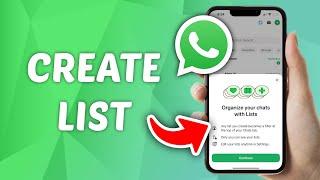 How to Create List on WhatsApp