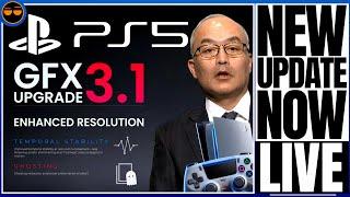 PLAYSTATION 5 ( PS5 ) - SURPRISE GRAPHICS UPGRADE 3.1 NEWS ! - ENHANCED RESOLUTION ! - PS5 PRO / BI…