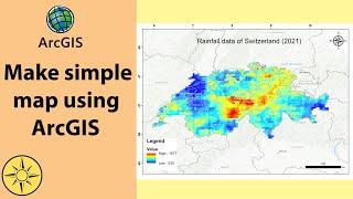 Create a simple map using ArcGIS